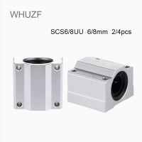 【HOT】☏卐 WHUZF 2/4pc SC6UU SCS8LUU 6/8mm Linear Block Router SCS6UU SCS8UU SC8UU for Printer Shafts Rod parts