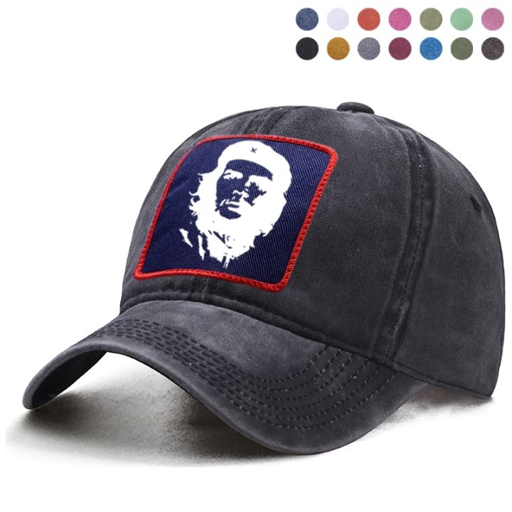che-guevara-baseball-cap-woman-ponytail-caps-man-sunscreen-solid-hat-dad-trucker-brand-caps-snapback-boinas-gorras-sun-hats