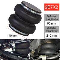 ✑✐✆ 2E7X2 Air ride suspension Double convolute rubber air spring/air bag shock absorber Max Height 210mm