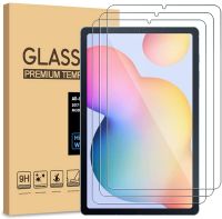 [3-Pack] สำหรับ Samsung Galaxy Tab S6 Lite ป้องกันหน้าจอ SM-P613/P619/P610/P615,HD ไม่มีฟอง9H ความแข็งป้องกันรอยขีดข่วนกระจกนิรภัย (10.4นิ้ว)