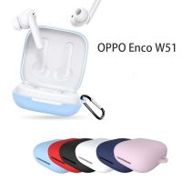 ♀❍ 2020 Dustproof Silicone Protective Case Full Earphone Cover for OPPO ENCO W51 Wireless Bluetooth Earphones