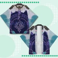 Genshin Impact Hu Tao Keqing Razor Diluc Morax Zhongli Xiao Cosplay Costume Coat Cloak Tops Kimono Haori Shirt Uni