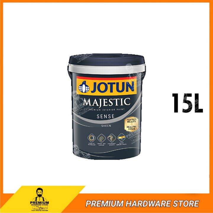 JOTUN Majestic Sense (Sheen) 15L Premium Interior Anti Fungal Fungus ...