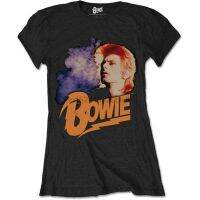 Rockoff Comrcio Retro Bowie 2 T-Shirt Black Grandedavid Fit 5055979930808 Gildan