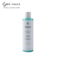 Philip B. - Nordic Wood Hair + Body Shampoo 350ml แชมพูสำหรับผู้ชายและผู้หญิง (แชมพูสูตรสดชื่น, แชมพู 2in1, สำหรับผมลีบแบน)