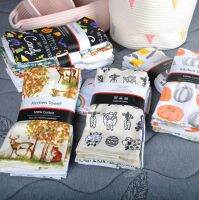 3pcs, 70x45cm 65x40cm，tea towel, European and American kitchen towel, pillow towel, gauze towel, face towel, 100 cotton