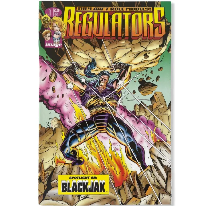 Regulators 1 Published Jun 1995 by Image Comics Original Comic Cartoons  Super Heroes Collection Collectibles Reading