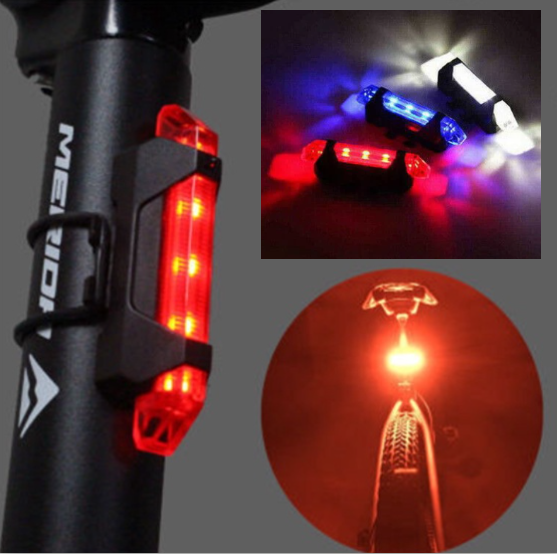 Bicycle Tail Light Led USB Rechargeable Bike Taillight Road Cycling Safety Light Sport Motor