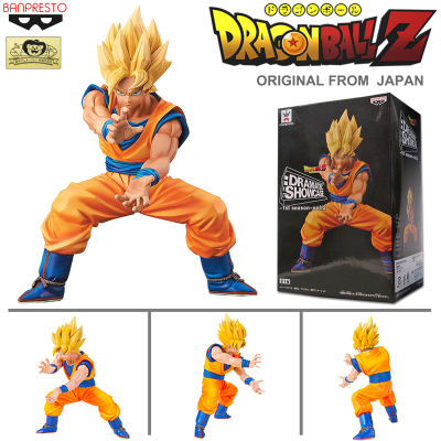 Figure ฟิกเกอร์ งานแท้ 100% แมวทอง Banpresto Dragon Ball Z ดราก้อนบอล แซด Dramatic Showcase Super Saiyan Son Gokou Goku ซุปเปอร์ไซย่า ซง โกคู โงกุน Ver Original from Japan อนิเมะ การ์ตูน มังงะ คอลเลกชัน ของขวัญ New Collection ตุ๊กตา manga Model โมเดล