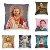 【CW】 Nicolas 45x45 Bedroom Decoration Kawaii Meme Cushion Pillowcase