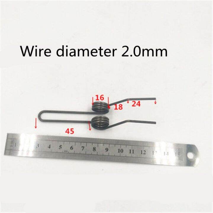 HN 3PCS Finewe Wire diameter 2mm OD 16mm Heavy Duty Double Torsion
