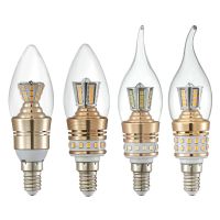 E14 LED Candle Bulb Light E27 Energy Saving Lamp 10W 12W AC 220V 240V Spotlight Bombilla Lampara Chandelier For Home Decor