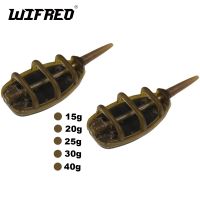 [HUYE Outdoor Store] Wifreo ปลาคาร์พตกปลา Inline แบนวิธี Feeder ชุด5 Feeders 15G 20G 25G 30G 40G Carping Terminal Tackle