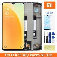 Original 6.53 Screen for Xioami Redmi 9T Lcd Display Digital Touch Screen with Frame for Xiaomi Poco M3 M2010J19CG Replacement