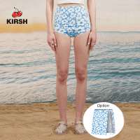 [KIRSH] FLORAL HIGH WAIST WATER PANTS KH | Korean | Women Pants | Wide Banding Pants | Korean Brand | Korean Style | Korean fashion | denim pants | Korean pants