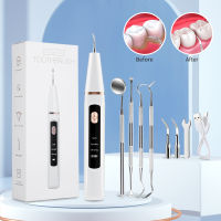 อัลตราโซนิก Scaler ทันตกรรมสำหรับฟันเคลือบฟันคราบฟันแคลคูลัส Remover LED ไฟฟ้าโซนิคทำความสะอาดฟันทันตกรรมกำจัดหิน