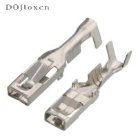 ☋♦⊕ 20/50/100/200/Pcs 3.5mm Brass Tinned Pins Automotive Crimp Terminals Connector Plug Female Wiring Terminal DJ624-3.5B G118 H62