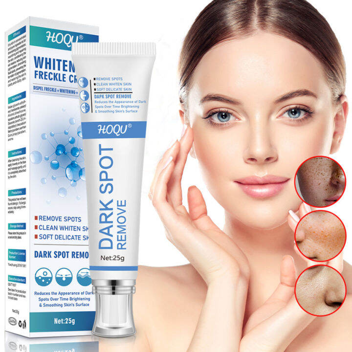 Hoqu Whitening Freckles Cream Remove Melasma Dark Spot Lightening Melanin Brightening Melasma 0675