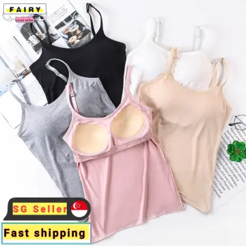 Built In Bra Camisole - Best Price in Singapore - Nov 2023