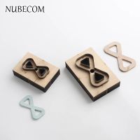 NUBECOM Leather Bag Chain Template DIY Wooden Punching Die Handcraft Leather Tool Cutting Mould For Bag Straps Making Leather Shoes Accessories