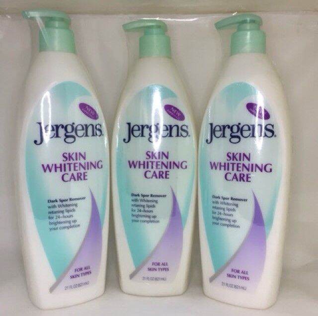 (SET OF 3) LUCKY JERGENS SKIN WHITENING CARE LOTION 621ML Lazada PH