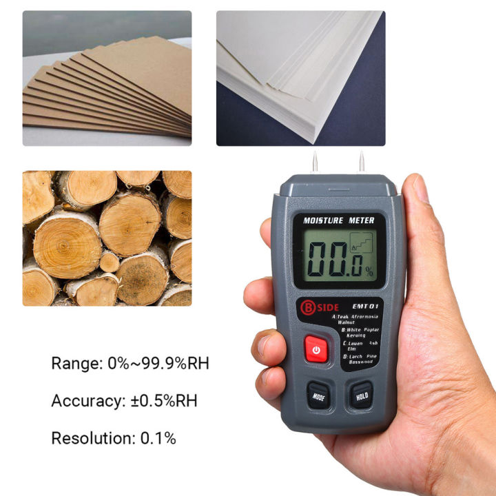 fansline-wood-moisture-test-moisture-meter-4โหมดแบบพกพา-hygrometer-pin-ประเภทไม้ความชื้นเครื่องมือมือถือ-water-leak-detector-จอแสดงผล-lcd