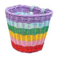 Bike Baskett | Colorful Bike Basket | Waterproof retro country style Detachable Storage Bicycle Basket for Beach Cruiser Station