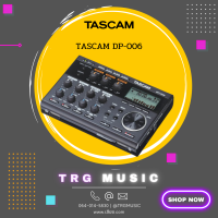 ส่งฟรีทั่วประเทศ TASCAM DP-006 เครื่องบันทึกเสียง (สินค้าใหม่แกะกล่อง รับประกันศูนย์ไทย)