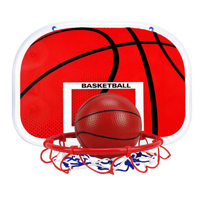 Children Hanging Style Basketball Hoop Set Height Adjustable Portable Indoor Sports Toy HB88