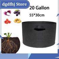 Dgdfhj Shop 20 Gallon Home Garden Hand Held Tree Pots Plant Grow Bags Garden Planting Growing Fruit Vegetables Planter