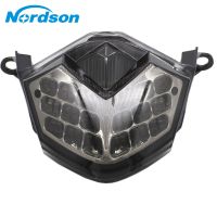 ♞๑۞ Nordson Rear Tail Light Brake Turn Signals LED Light Motocross Dirt Bike LED Tail Light for Kawasaki Z750 2007-2012 Z1000