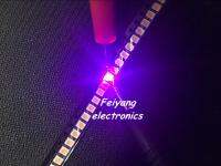 Wholesale 100pcs Purple UV POWER TOP 1210 3528 UV SMD SMT PLCC-2 2500 MCD Ultra Bright LED NewElectrical Circuitry Parts