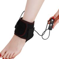 Electric ankle support keep warm and fever hot moxibustion sports sprain ankle joint protection physiotherapy protective gear