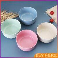 BUY HERE  ชามข้าวเด็กข้าว สาลีทรงกลม ปลอดภัยไม่มีสารพิษ วัสดุธรรมชาติ   Round plastic bowl