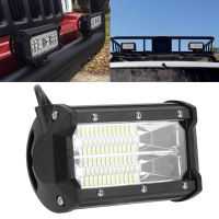 Universal 72W 5 นิ้ว 24LED ไฟตัดหมอกทำงานไฟหลังคาสำหรับ SUV ดัดแปลงรถบรรทุก