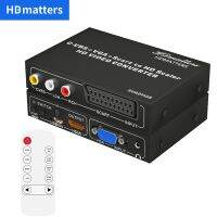 ✻ RGB Scart to HDMI converter scaler composite AV VGA Scart to Scaler HDMI Switch 720P/1080P for wii DVD