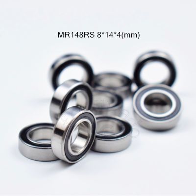 ✶ Bearing 10pcs MR148RS 8x14x4(mm) free shipping chrome steel rubber Sealed High speed Mechanical equipment parts