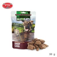 HOG อาหารสุนัข [MANOON] Nutreats Sheep Liver for Dog 50g สำหรับสุนัขอายุ 2 เดือนขึ้นไป อาหารหมา  สำหรับสุนัข