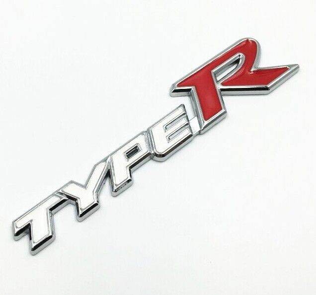 งานพลาสติกชุบโครเมี่ยมคำว่า-typer-ขนาด-3-3x14-9-ซม-ติดรถ-แต่งรถ-honda-ฮอนด้า-ประดับยนต์-ติดท้ายรถ-ติดกระจังหน้ารถ-type-r-สวย-งานดี-หายาก