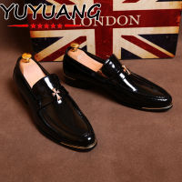 Yuyuang Casual รองเท้าหนังผู้ชายรองเท้าหนังทางการ Oxford สีทองรองเท้ารองเท้าทางการสำหรับบุรุษพู่หนังผู้ชายรองเท้าออกซ์ฟอร์ดสำหรับชาย Dressing งานแต่งงานธุรกิจสำนักงานรองเท้าพู่