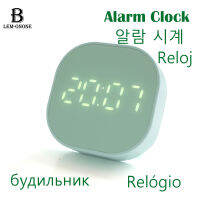 นาฬิกาปลุกดิจิตอลนาฬิกาตั้งโต๊ะพร้อม Backlight Snooze Temperature Magnetic Suction Timer For Kitchen Home Decor Kids Gifts