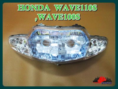 HONDA  WAVE110S WAVE100S HEADLIGHT HEADLAMP SET (39 cm.) // ไฟหน้า (เพชร) ติดรถ (หน้ากว้าง 39 ซม.) สินค้าคุณภาพดี