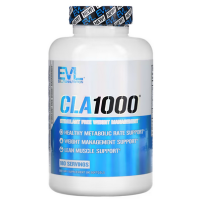 ?Mega Sale 180 เม็ด?EVLution Nutrition CLA 180 Softgels (exp.05/24)