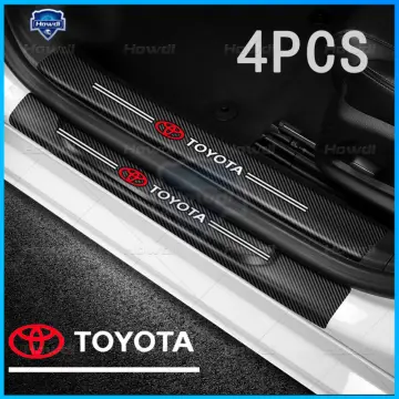 Shop 4pcs Toyota Car Door Sill Anti Stepping Anti Collision Strip online