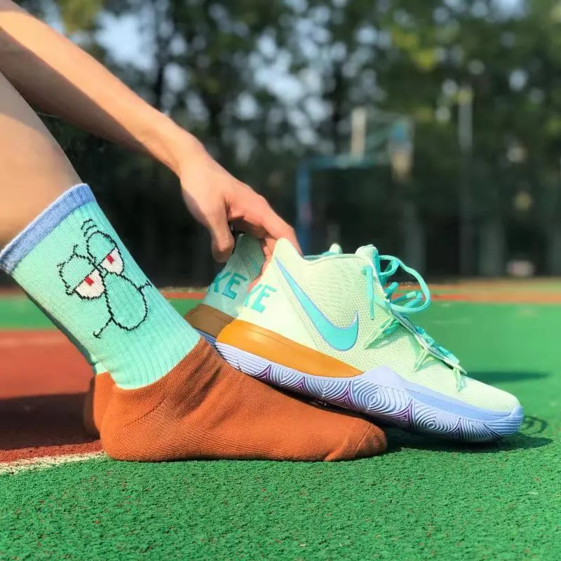 spongebob socks nike