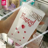 ? ส่งไว ?     Moschino Funny Eau de Toilette Spray 100ml. ( INBOX กล่องซีล  )    กลิ่นหอมน่ารักสุดๆ และสดชื่นราวกับยามเช้า