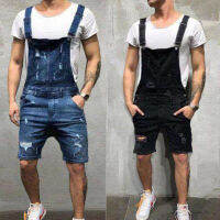 2020 Popular MenS Ripped Jeans Jumpsuits Hi Street Distressed Denim Bib Overalls For ManS Jeans Suspender Pants Male Rompers