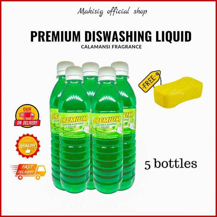 Premium Dishwashing Liquid Calamansi 24 Hour Germ Kill Antibacterial