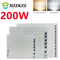 220V ลูเมนสูง200W ชิป LED SMD2835เมทริกซ์ LED COB 10W 20W 30W 50W สำหรับอุปกรณ์ให้แสงสว่างหลอดไฟ LED แถบไฟ LED 7นิ้ว DIY