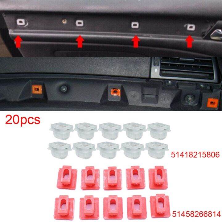 20x Interior & Dashboard Trim Clips for BMW 3 Series E46 E90 E91 E92 E93 E53 Lazada